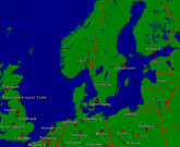 North Sea - Baltic Sea Towns + Borders 800x657